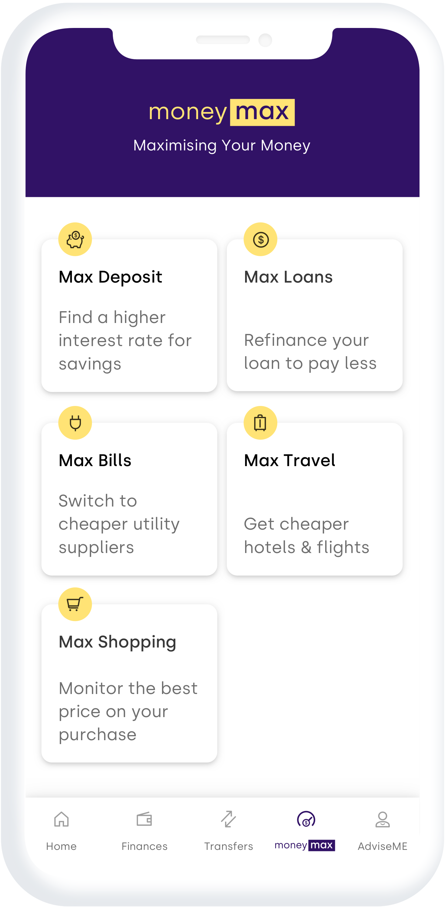 BusinessMax App Screen