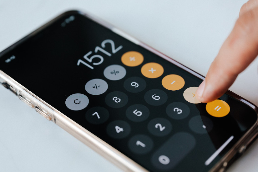 iPhone calculator